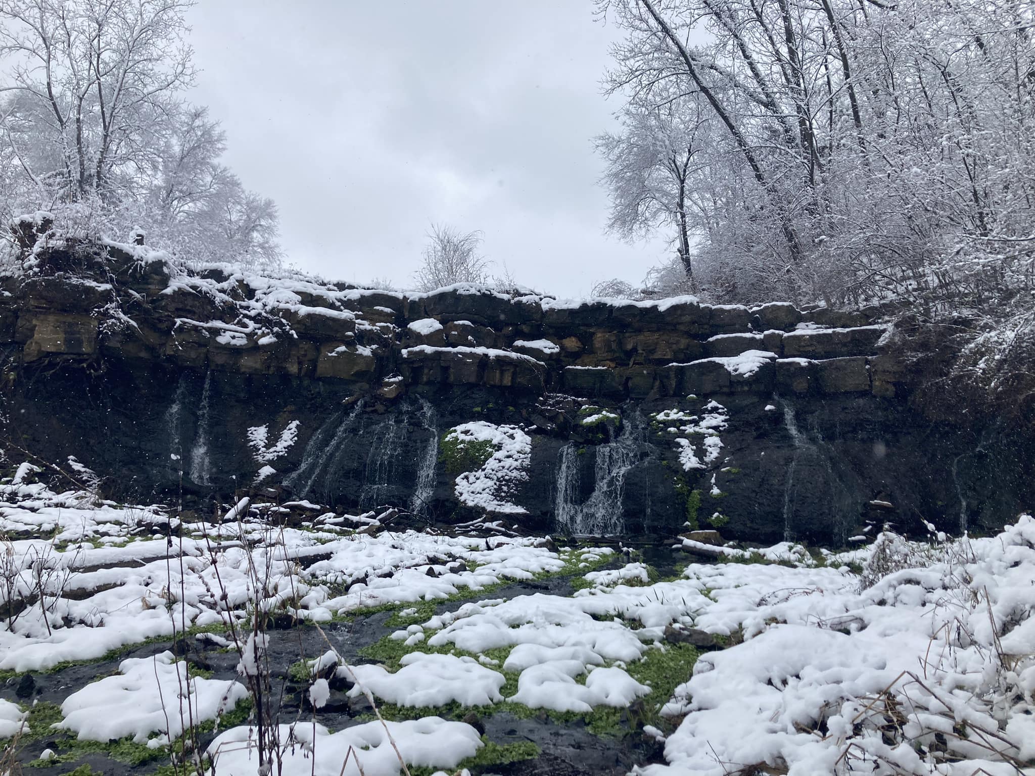 Dam Spillway Backside Dam Spillway Backside