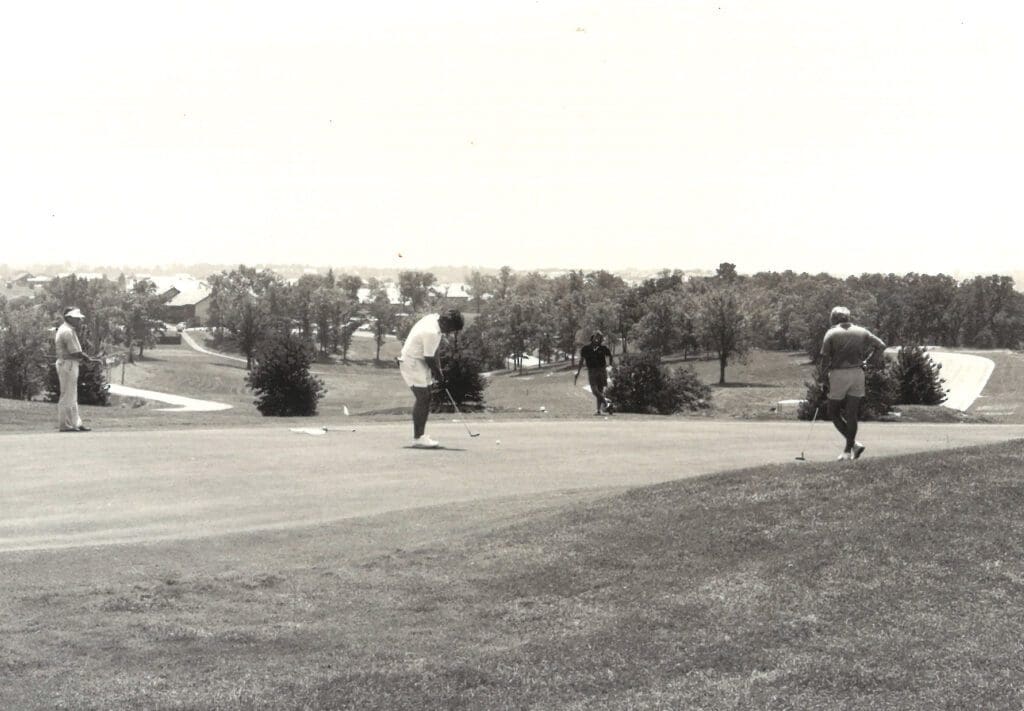 Golf Course Construction Began