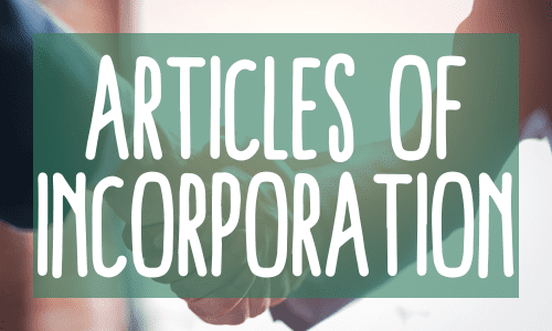 Articles of Incorporation